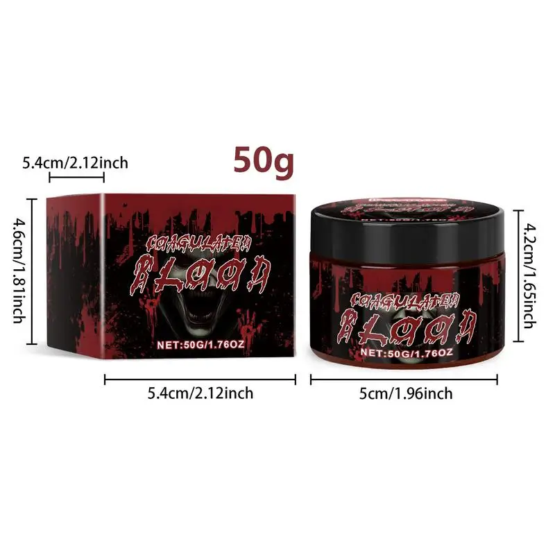 Имитация крема крови реалистичный моющийся сценический розыгрыш театральные