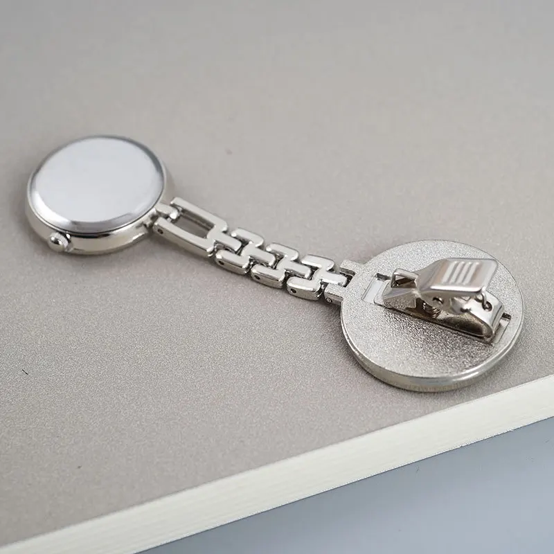 Pocket Watch Women Cute Round Smiling Face Medical Nurse Smiling Face Nurse Watch Wall Watches Stainless Steel Wach Doctor Gift