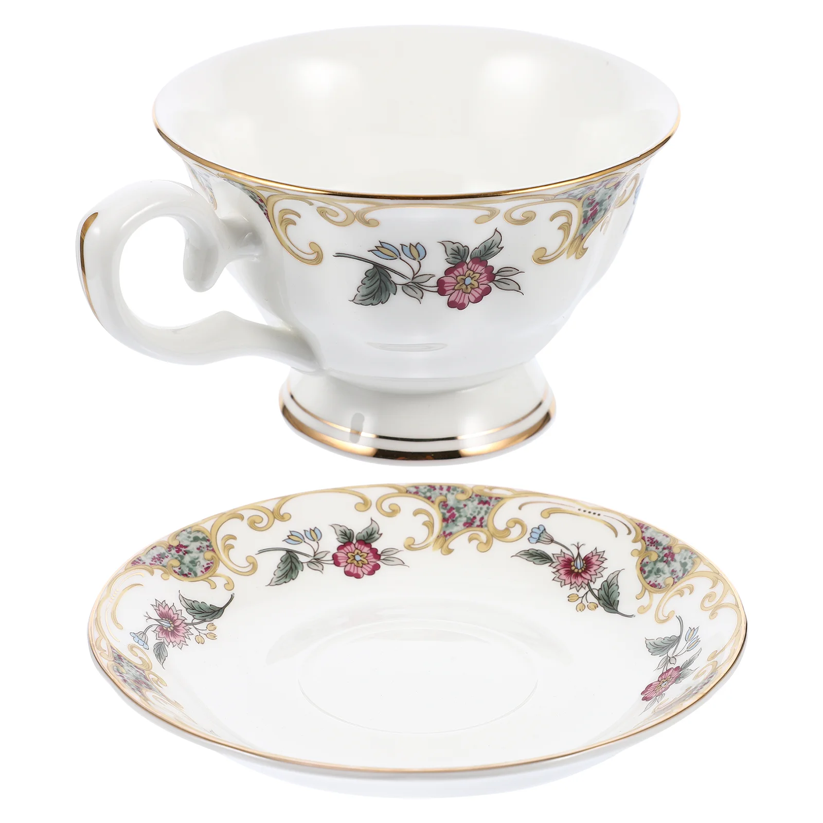 

1 Set Tea Cup and Saucer Set Cappuccino Coffee Cups Cappuccino Cups Set Vintage Demitasse Cups and Saucers
