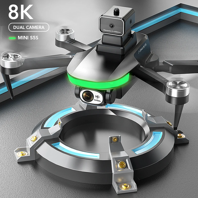 

Aerial 1200m 4k Drone Foldable Mini New Obstacle Photography Quadcopter Profesional Brushless Avoidance Camera