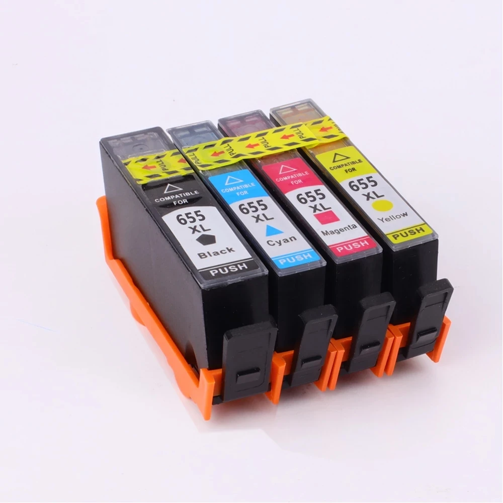 

655XL Dye Ink Cartridge for hp 655 Compatible For HP Deskjet Ink Advantage 3525 4615 4625 5525 6525 Inkjet Printer