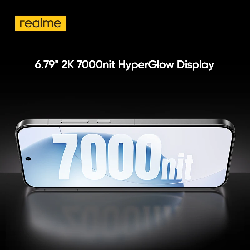 Смартфон Realme GT 8 Pro, набор микросхем Snapdragon 8 Elite Gen 5, аккумулятор 7000 мАч, 200 МП, телеобъектив 6,79 дюйма, 144 Гц, 2K AMOLED-дисплей, NFC (art.: 3920caf20ff52) - 3920caf20ff52