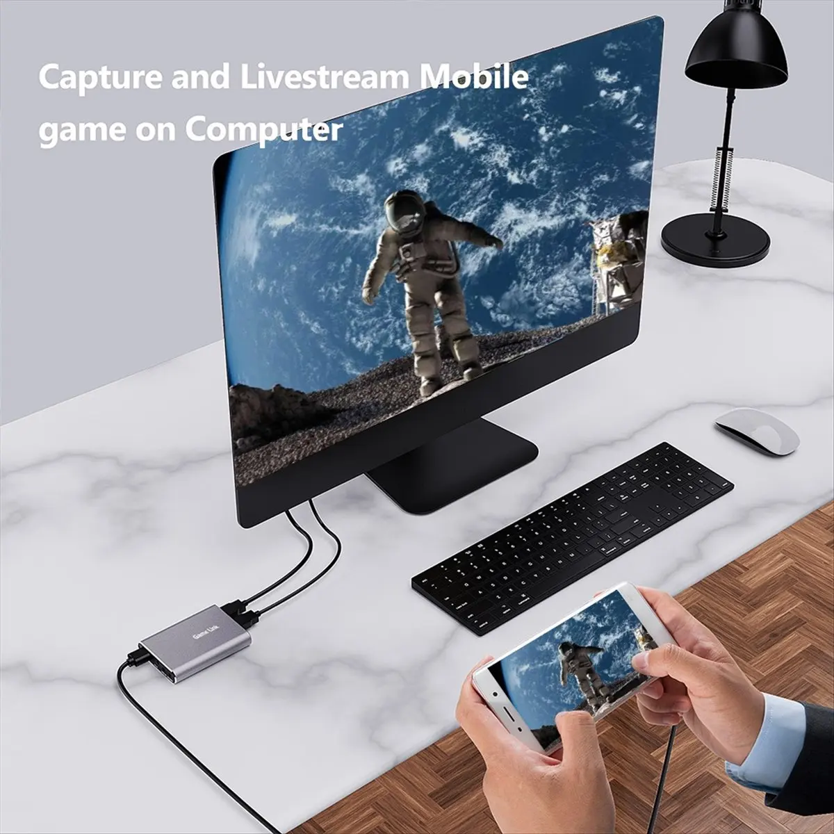 Можно приобрести HDMI-совместимую карту видеозахвата 4K 60Hz с интерфейсом USB3.0 UVC YUY2 для записи игрового видео и прямой трансляции. (art.: 3920da2f00e64) - 3920da2f00e64
