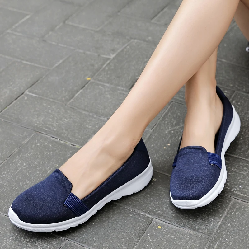 Women's Loafers Simple Style Casual Shoes Ladies Fashion Walking Flats