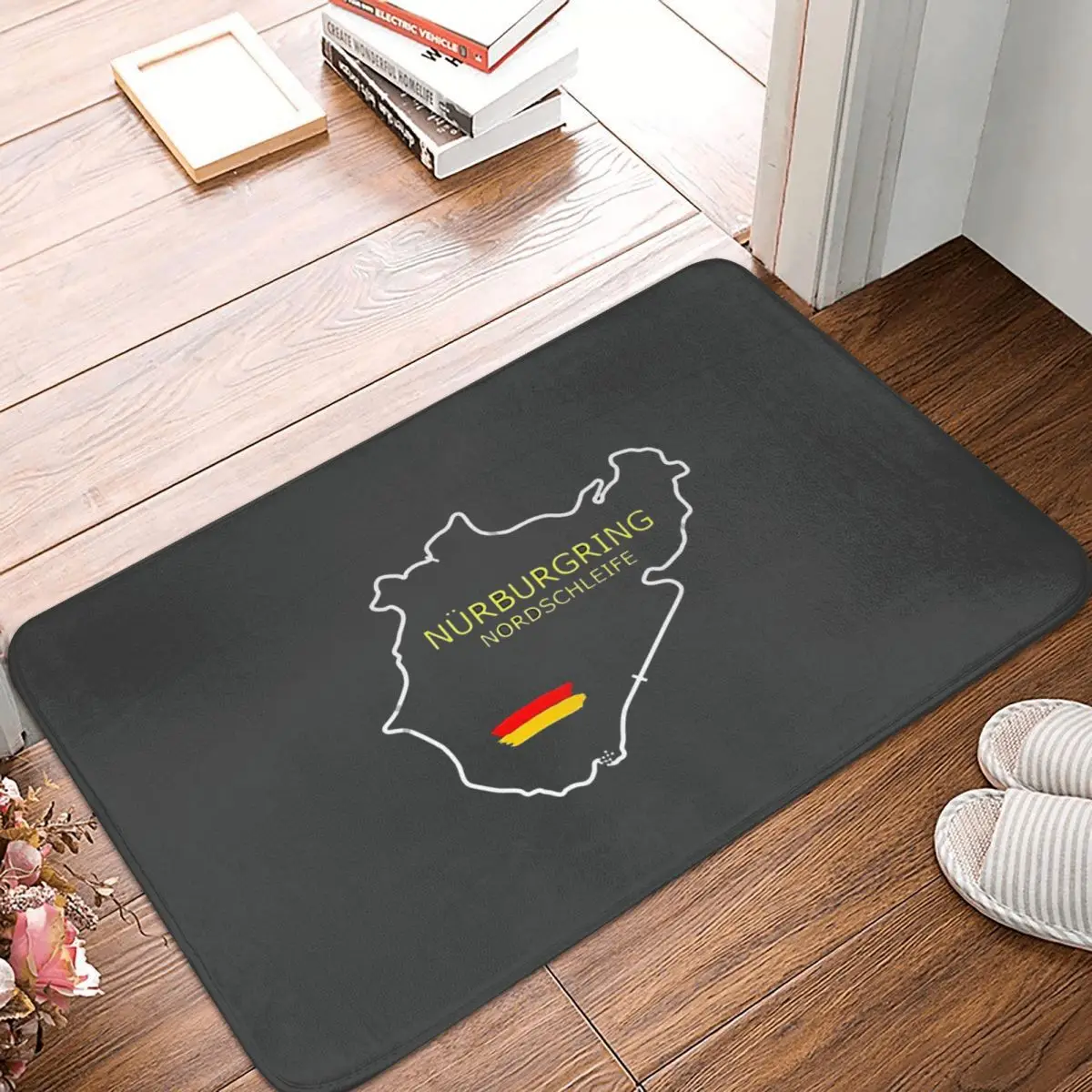 

The NurburgringBath Mat Drivers of the World Formula One Championship Doormat Living Room Carpet Balcony Rug Home Decoration
