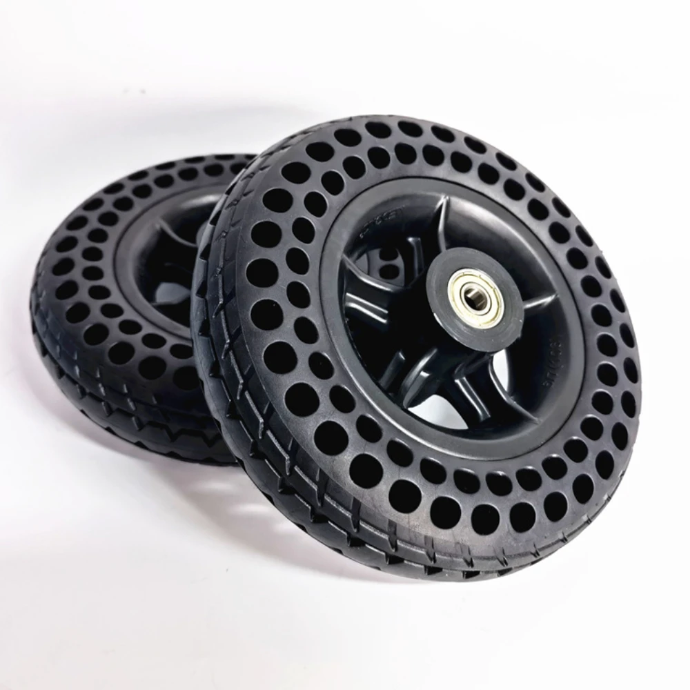 

7Inch Solid Wheel 7x2 7x1 3/4 Honeycomb Solid Tire for Electric Scooter Electric Wheelchair Front Wheel