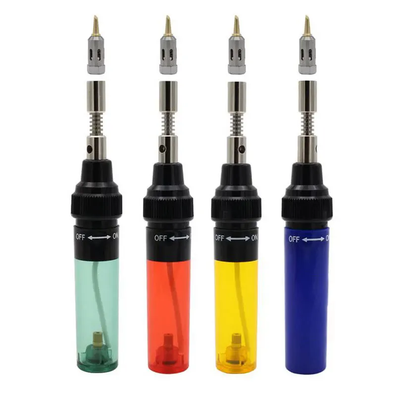 

Pen Welding Gun Gas Soldering Iron Welding Gun Portable Butane Torch Outdoor Welding Tool