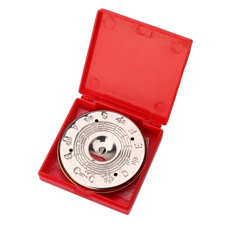 

1Pcs Violin Tuner 13 Tone Note C Voice Tube Guitar Tuner Tuning Tools Musical Instrument Accessory