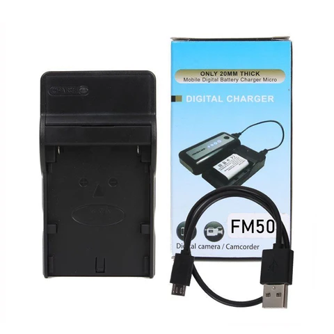 FM50 USB зарядное устройство + кабель для Sony NP-FM500H NP-FM70 NP-FM90 NP- F550 F750 F770 F970