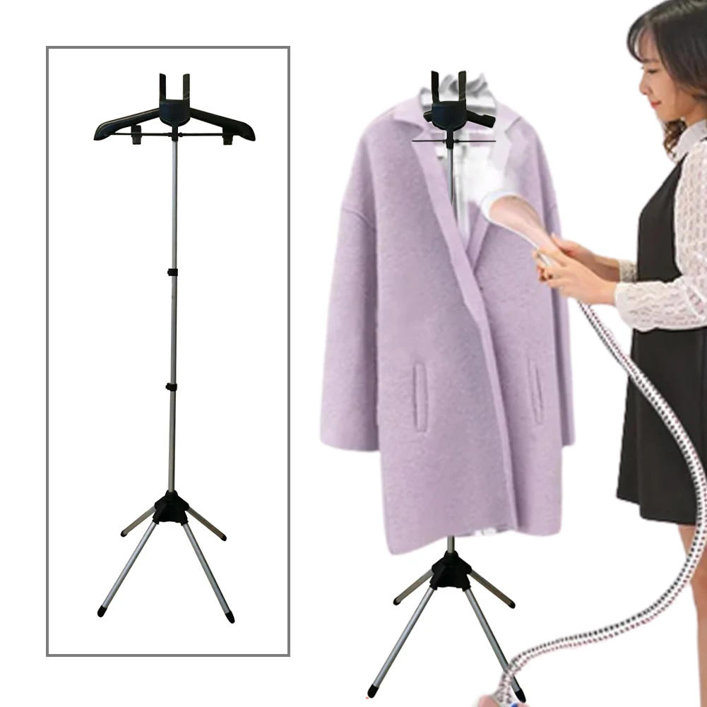 

Easy Home Stand Alloy Storage Dorms Design Hanger Clothes 1.6m Bathroom Saving Use Aluminium Indoor Outdoor Space Quadripod