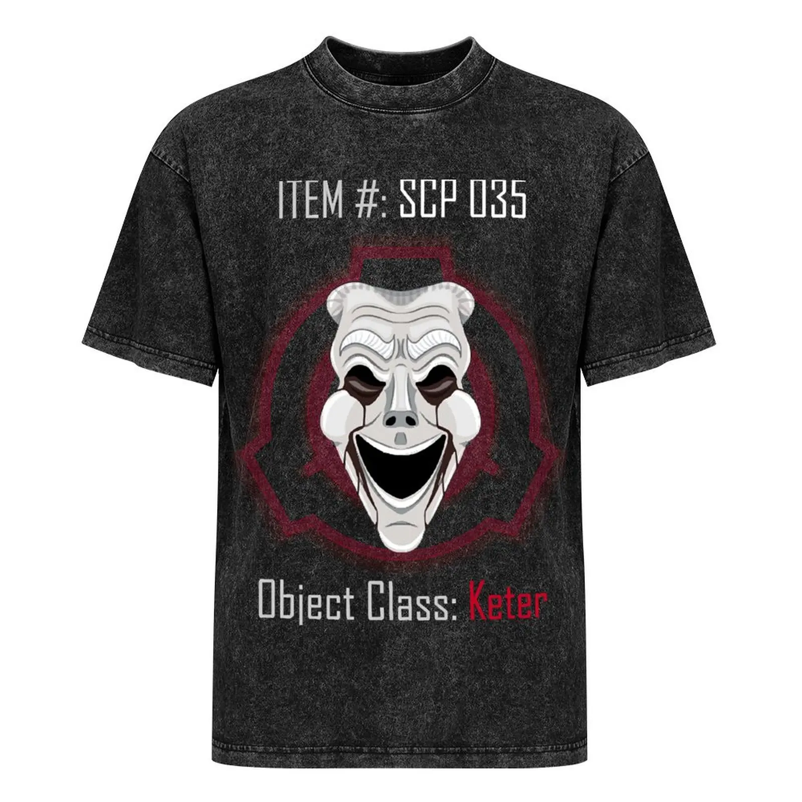 SCP-035 Футболка аниме одежда графика плюс размеры дизайнерские рубашки мужская