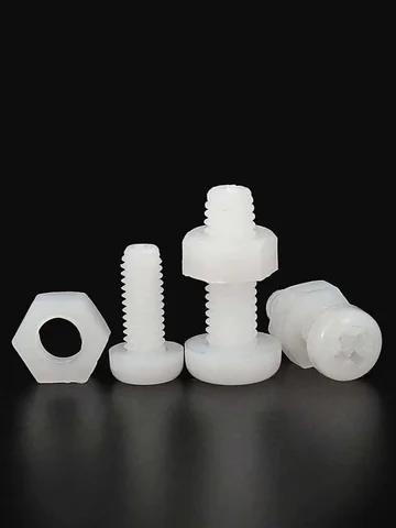 Набор нейлоновых винтов и гаек M2 M2.5 M3 M4 M5 M6 M8