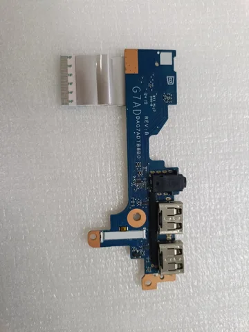 Б/у оригинал для HP Star 14 TPN-Q207 14-CE USB-гарнитура с переключением звука, мини-плата DAG7ADTB8B0