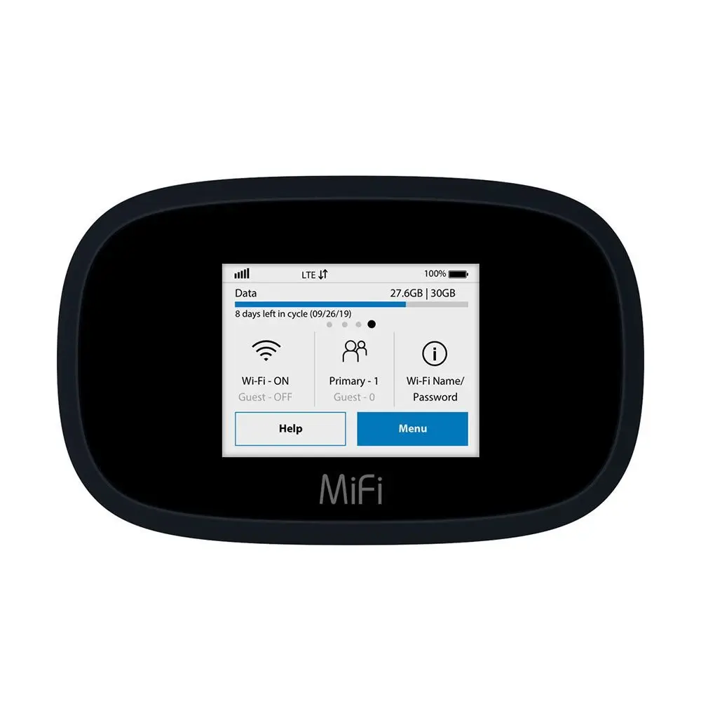 CAT18 1.2Gbps Inseego MiFi 8000 LTE Mobile Hotspots With Touch Screen And External Antenna Port