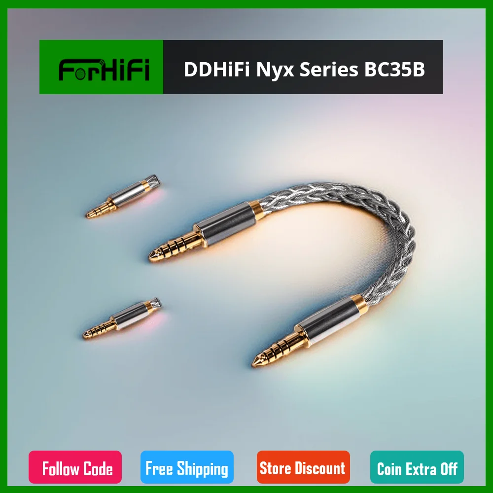 

DD ddHiFi Nyx серия BC35B (3,5 мм стерео аудио кабель)/BC44B (4,4 мм сбалансированный аудио кабель) штекер-штекер Aux кабель
