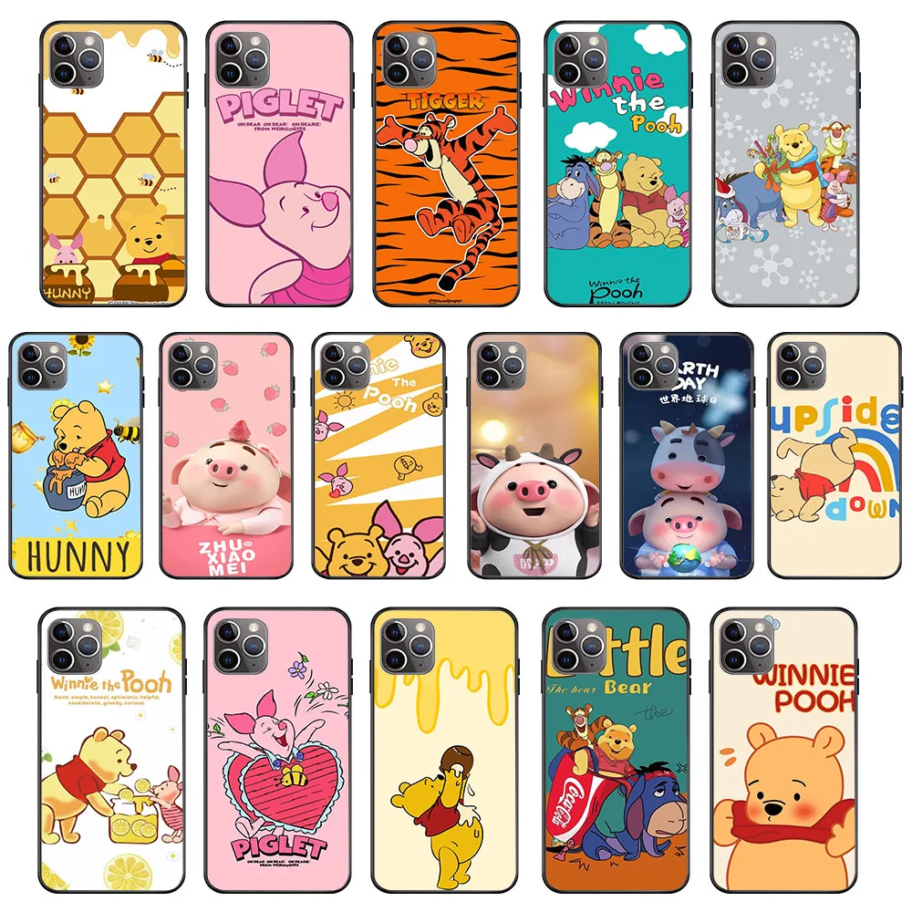 

KK-43 Piglet Tiger Silicone Case For Xiaomi Poco 12 S2 X3 X4 NFC F3 F2 GT M3 M2 M4 C3 Pro