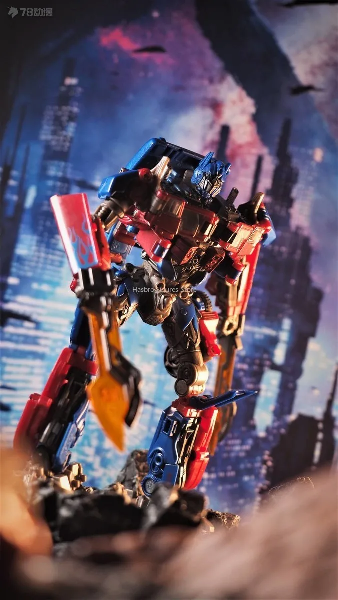 В наличии Hasbro Трансформеры месть опавшей студии серия SS05 Optimus Prime экшн-фигурка
