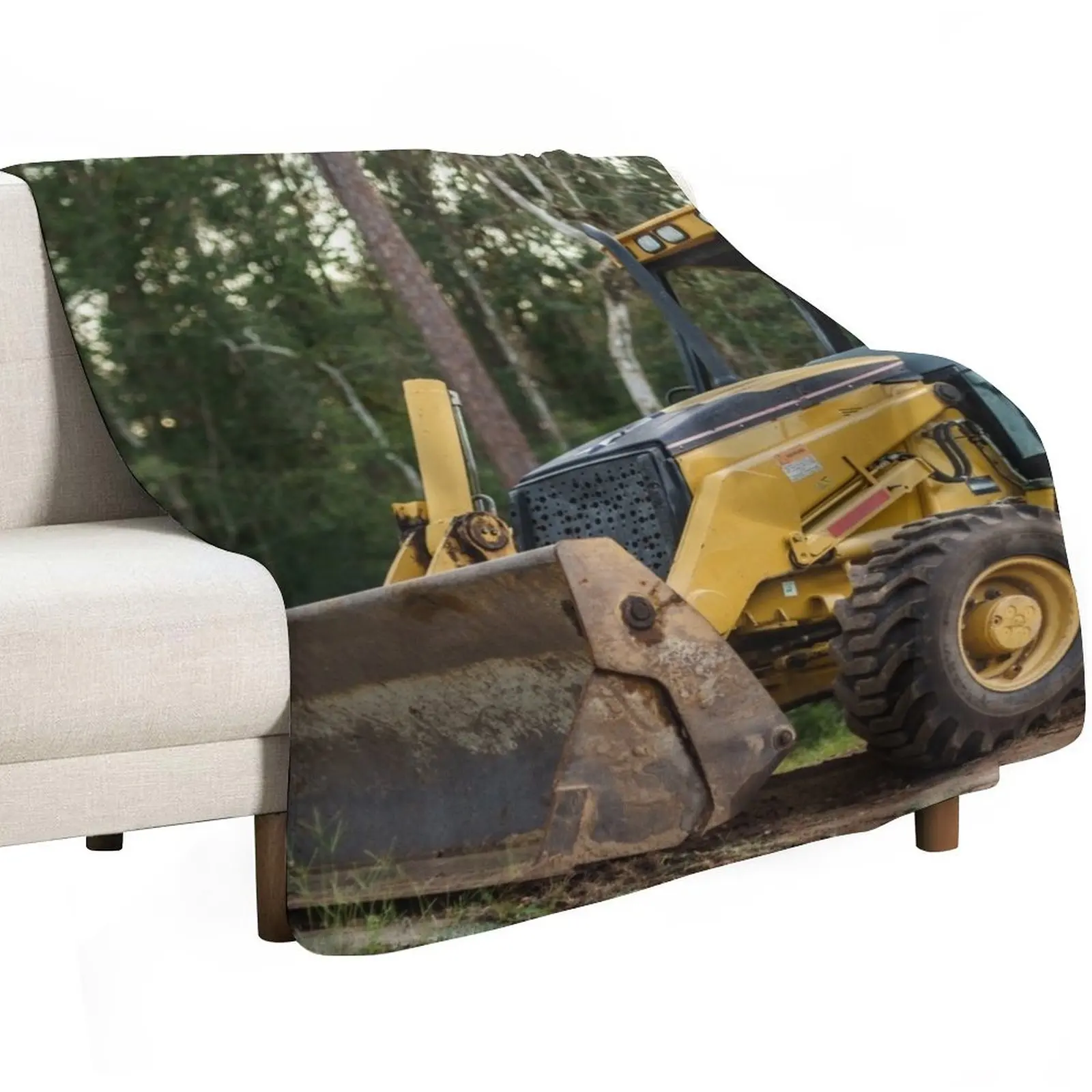 Фото Плед Skid Loader 3, пледы для диванов, декоративные, винтажные, самые мягкие для зимы, пляжные фланелевые пледы. №2