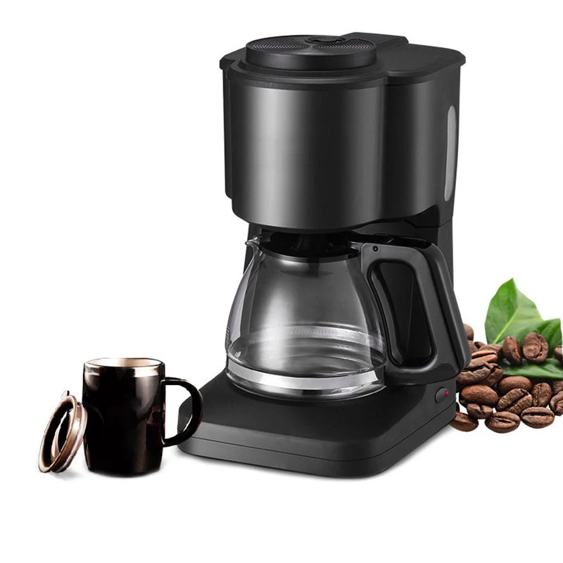 Semi-automatic Drip Coffee Maker 110/220V 600W Electric Espresso Coffee Machine Coffee powder Keep Warm Coffee Pots Tea Infuser