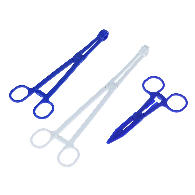 1 шт. медицинские пластиковые щипцы для гемостата острые плоскогубцы рта