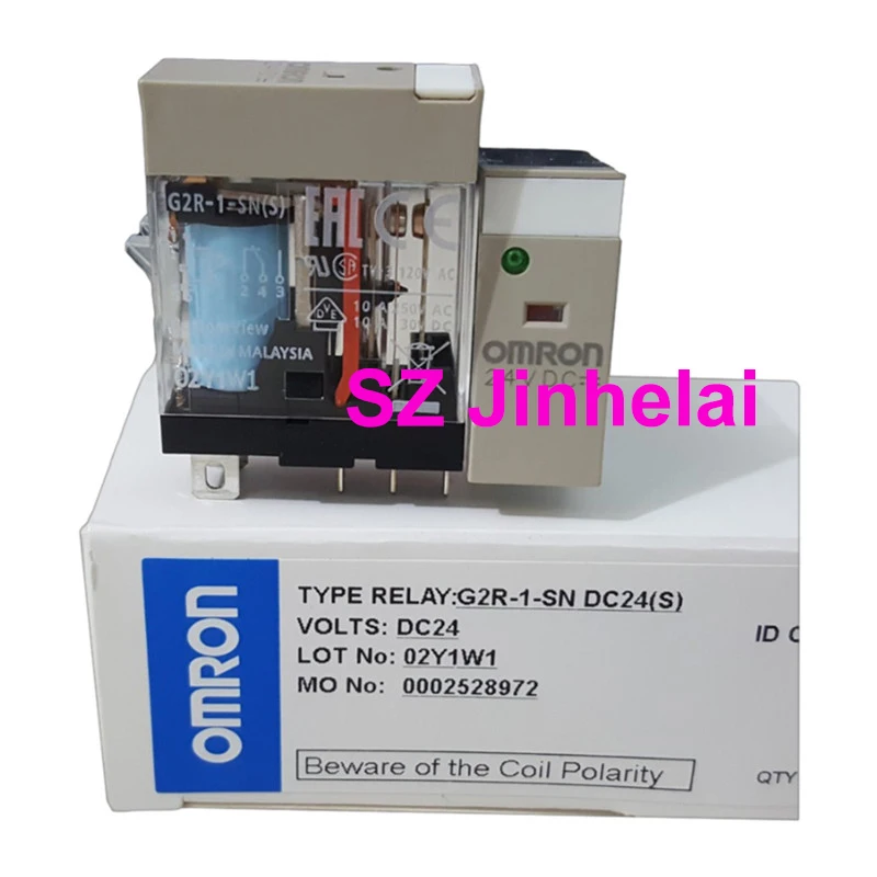 

10 шт. Omron G2R-1-SN G2R-1-SND DC24(S) AC220(S) Аутентичное оригинальное силовое реле микронапряжения G2R-1-SN(S) 24 В постоянного тока 220 В переменного тока