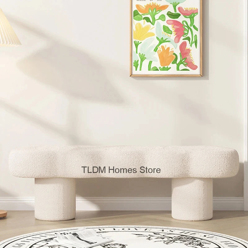Скандинавские дизайнерские табуреты креативная мебель для гостиной бархатная