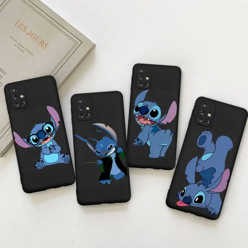 

Disney Stitch Phone Case For Samsung Galaxy A73 A53 A13 A03S A52 A72 A12 A81 A30 A32 A50 A80 A71 A51 A31 5G
