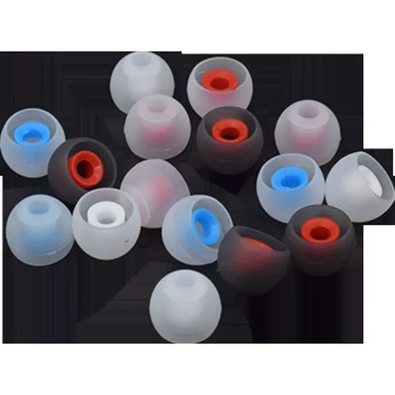 

Headphone Ear Cap Earphone In Ear Tips Soft Silicon Cover Replacement Universal Earbud Ear Pads Earphone Accessories