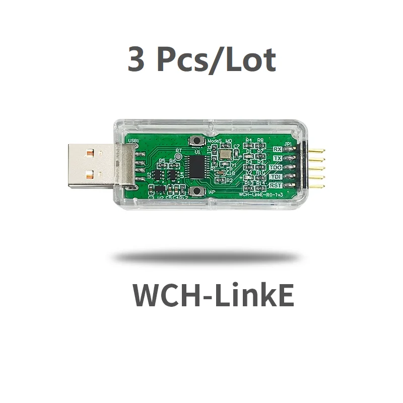 WCH LinkE Online Download Debugger Support WCH RISC-V Architecture MCU/SWD Interface ARM Chip 1 Serial Port to USB Channel images - 6
