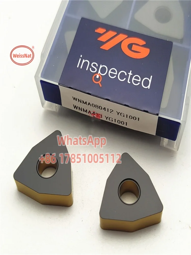 Фото Твердосплавные пластины YG-1 WNMA080404 YG1001/WNMA080408 YG1001/WNMA080412 YG1001, вставки WNMA №5