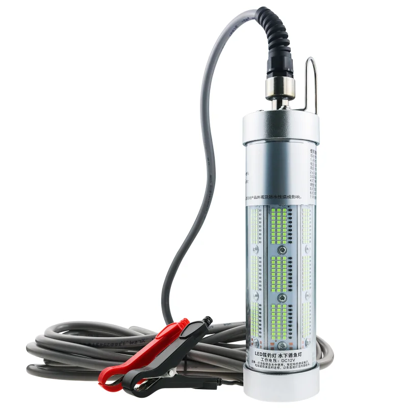 

IP68 150W On-water Lure Deep Water Poly Squid Fish Lamp Hair Tail Squid Fishing Boat Light