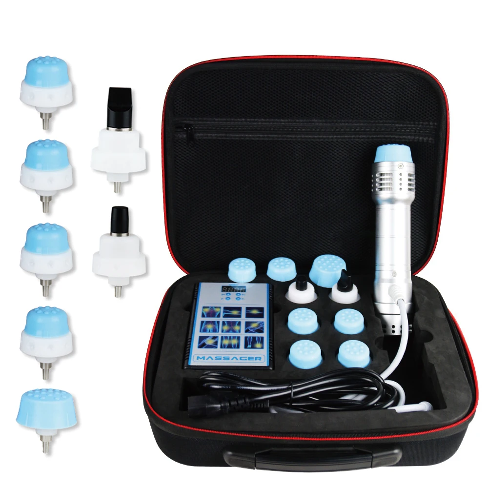 

Physical Therapy Equipment Electromagnetic Shockwave Therapy Machine Pain Relief Home Use Body Relax Massager Shock Wave Devices