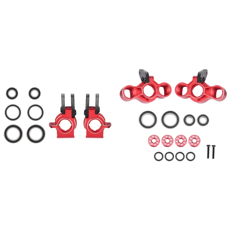 

Metal Front and Rear Steering Cup Set for Arrma 1/8 Karton Outcast Typhon 1/7 Infraction Mojave RC Car Upgrade Parts
