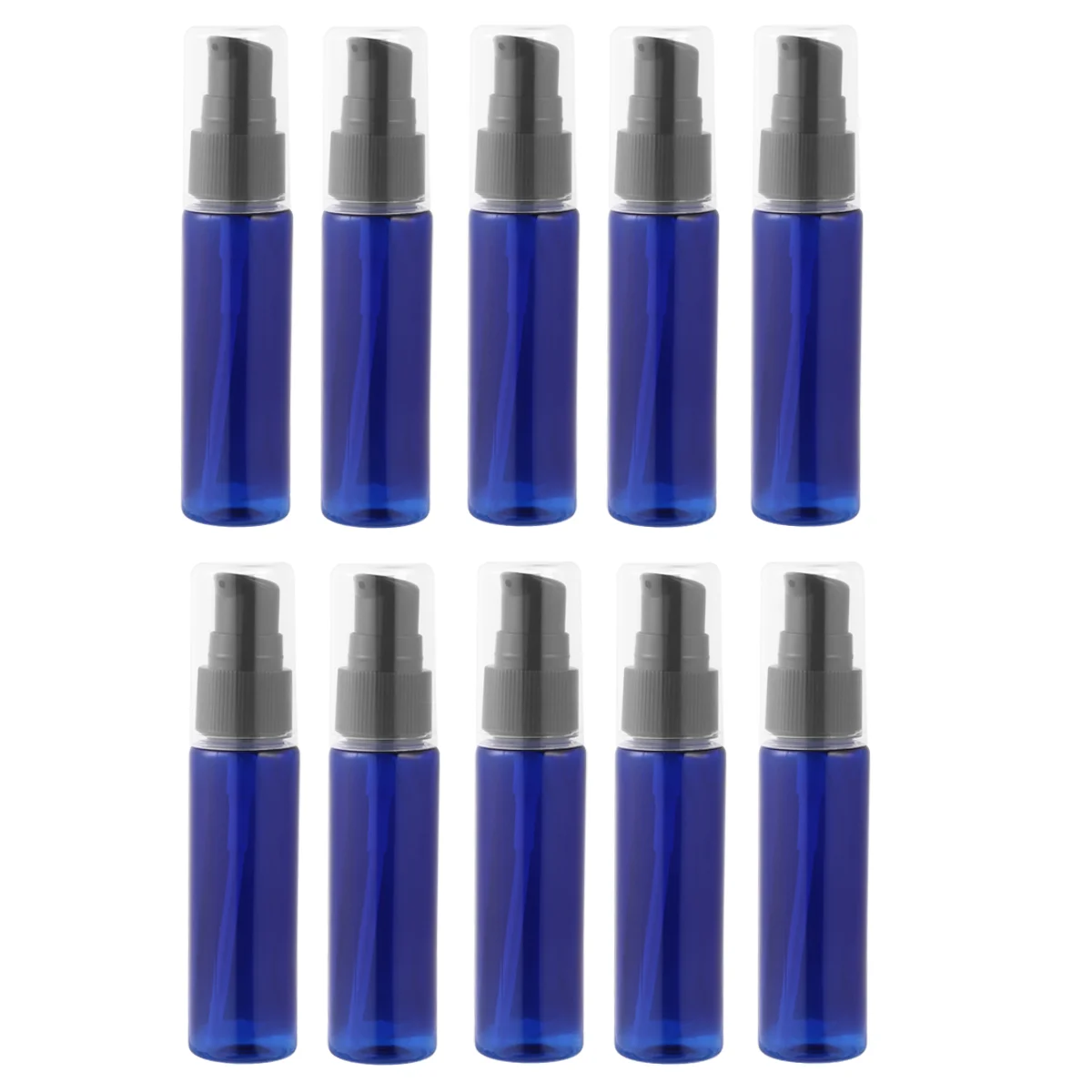 

10pcs Lotion Pump Travel Bottle Empty Refill Spray Containers Dispenser For Essential Oils Lotion Foundation Shampoo Essentials