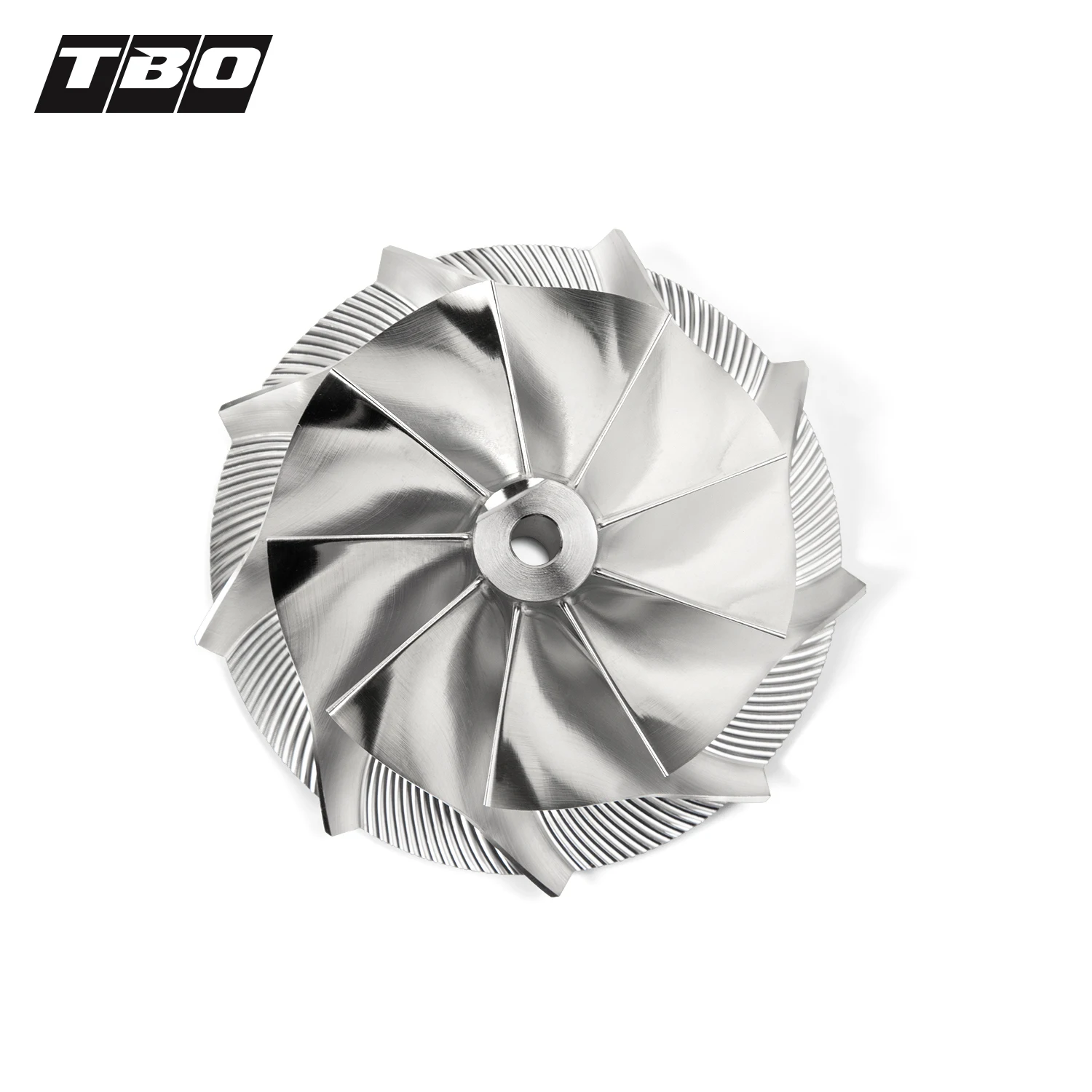 Кованое колесо компрессора серии GT Trubo Billet 67x84 мм 9+0 для прямого вращения 5-AXIS с ЧПУ