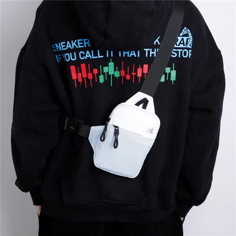 Спортивная нагрудная сумка для мужчин маленький водонепроницаемый простой