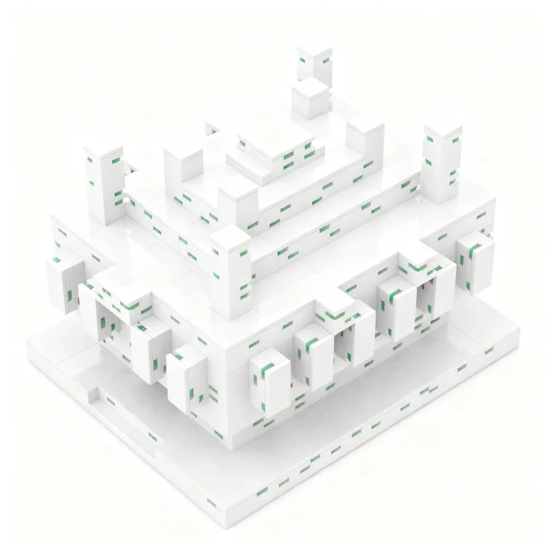 Фото 4204 детали MOC My World UCS: Модель храма в джунглях, конструктор для детей, подарок на день рождения/Рождество, игрушки для самостоятельной сборки №4