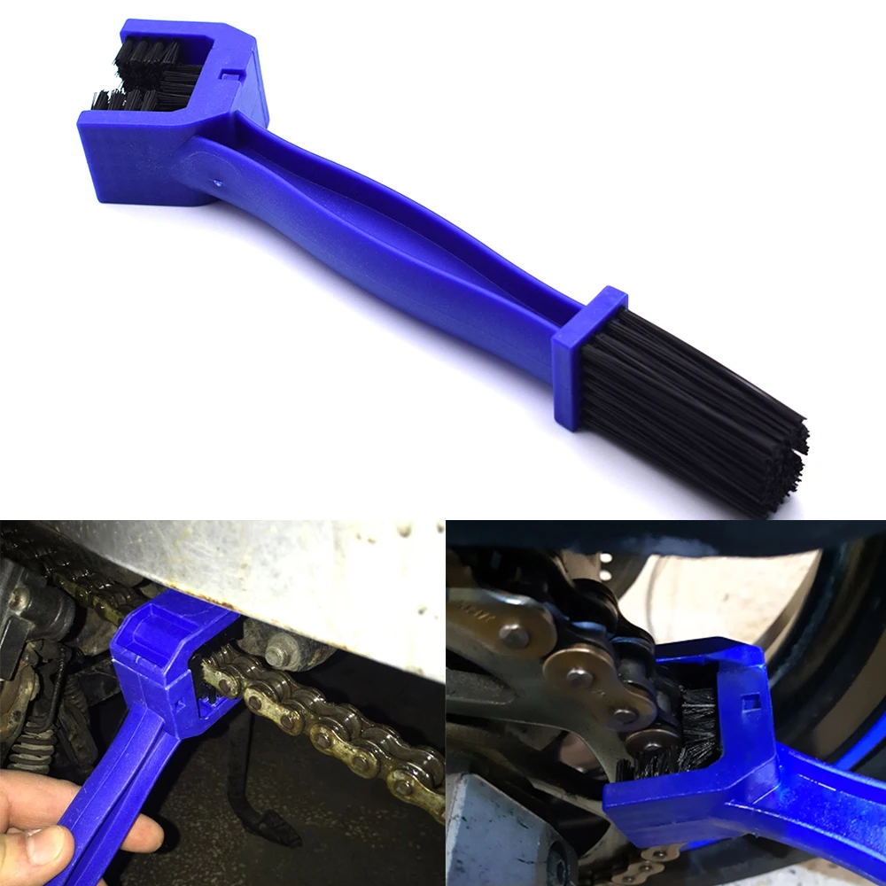 

Motorcycle bike scooter Universal Chain Brush gear clean for Kawasaki ER6n ZX9R VERSYS 650cc ZR750 ZEPHYR Z750S Z700 Z800 Z1000