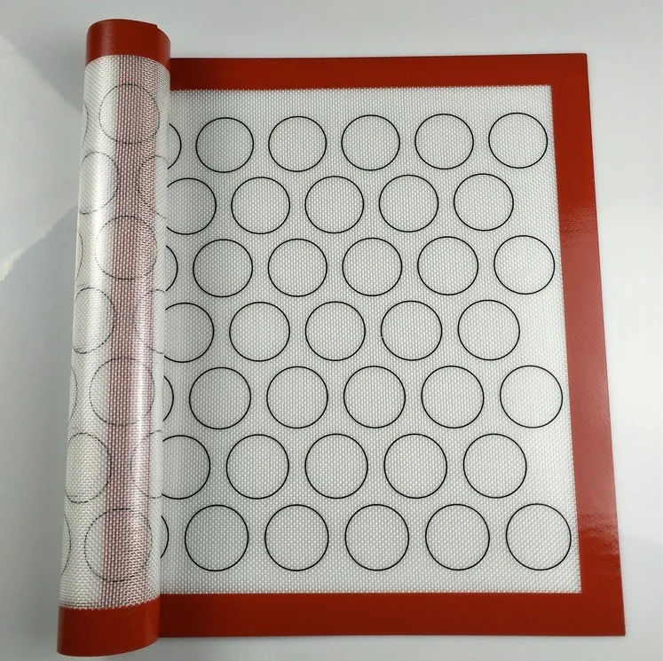 Устойчивый к высоким температурам силиконовый коврик для выпечки многоразовый