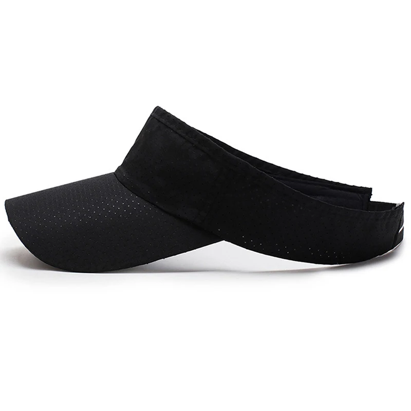 

Tennis Golf Running Sunscreen Cap Summer Breathable Air Sun Hats Men Women Adjustable Visor UV Protection Top Empty Solid Sports