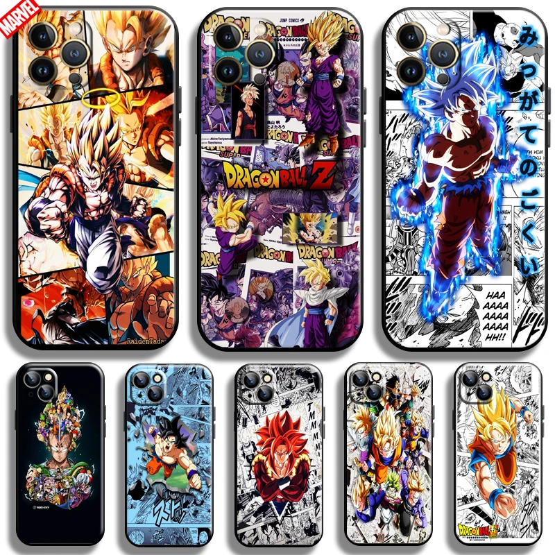 

Japan Dragon Ball Goku For Apple iPhone 13 12 11 Pro Max 12 13 Mini X XR XS Max SE 6 6S 7 8 Plus Phone Case Carcasa Coque Funda