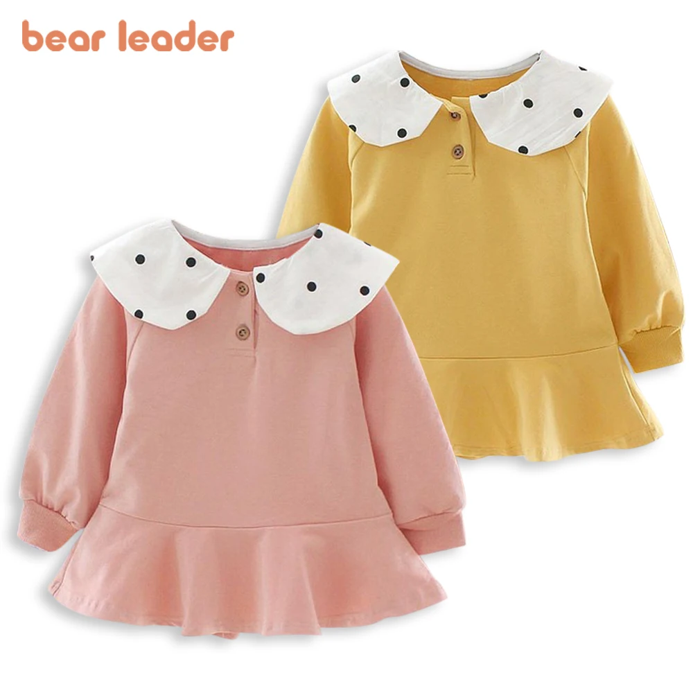 

Bear Leader Summer Newborn Baby Dresses Infant Girl Floral Clothes Korean Cute Print Sleeveless Cotton Princess Bow Outfits