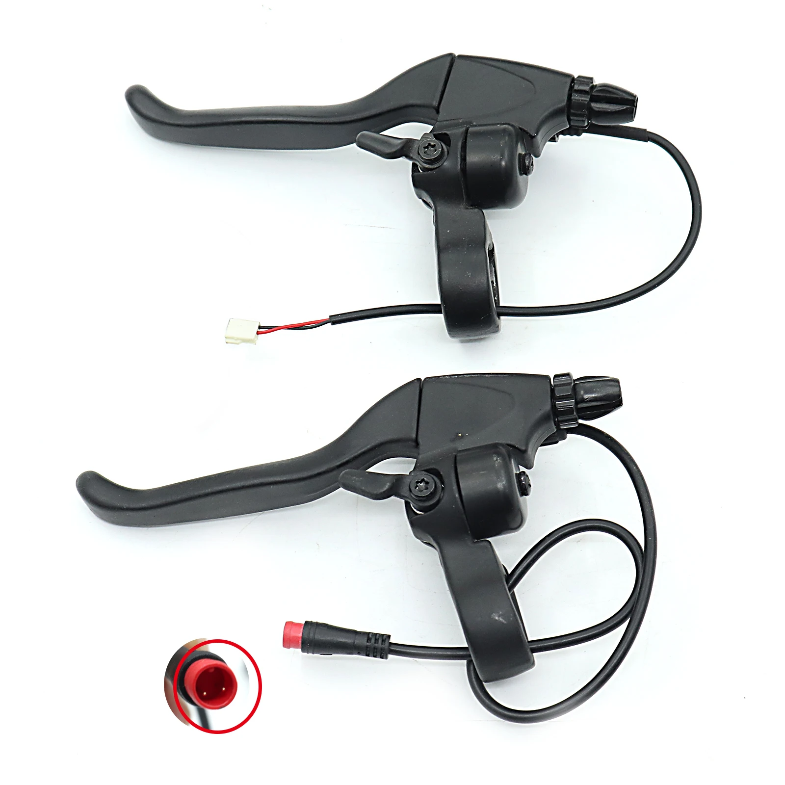 KuGoo M4 Pro Kick Scooter Electric Bicycle Aluminum Alloy Handle, Electric Scooter Cut Off Power, Brake Lever Wth Bell