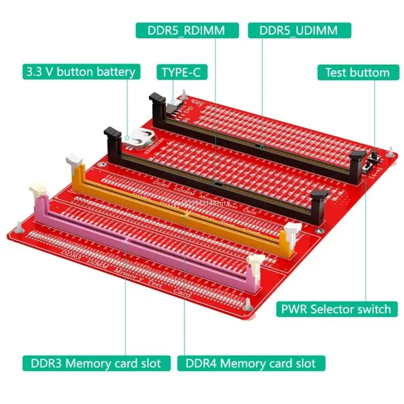 Материнская плата настольного ПК DDR3/DDR4/DDR5 RDIMM/UDIMM тестер слотов памяти со