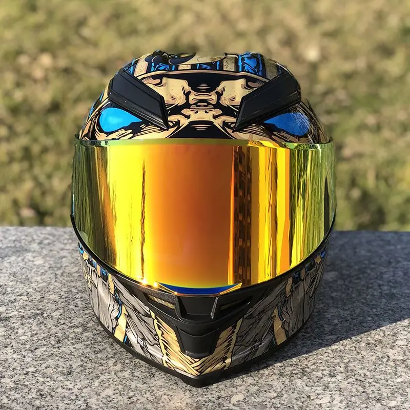 

Pharaoh Pyramids Helmet Motorcycle Helmets Full Face With Color Lenses Enduro Adults Vintage Safety Moto Cap Free Shipping