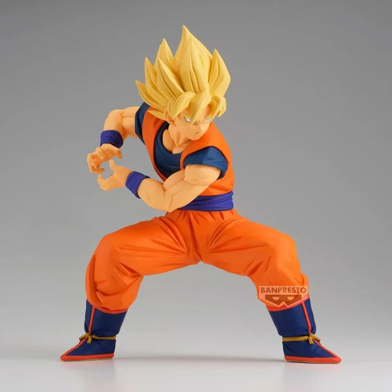 Фото Bandai оригинальный Banpresto аниме Dragon Ball Z Grandista Super Saiyan Goku ПВХ фигурка Коллекционная модель игрушки №3