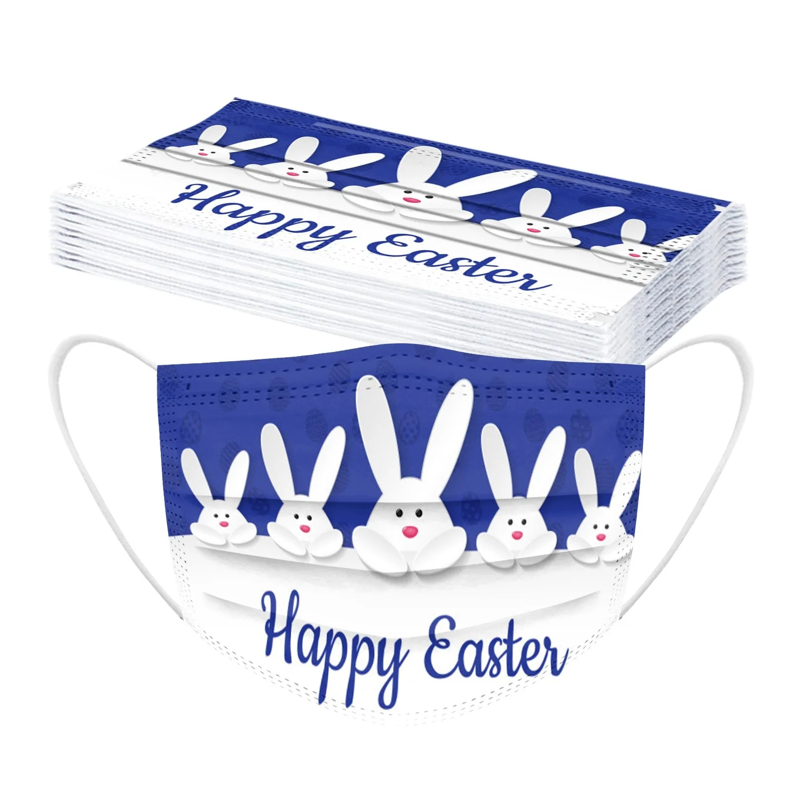 10 шт. 3-слойная мультяшная тушь для ресниц взрослых счастливой Пасхи одноразовый