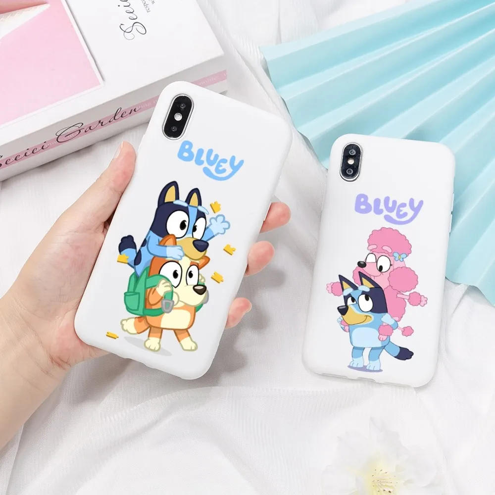 Коврик для мыши B-Blueyes-Bandites-C-Chilli-Bingo iPhone 14 11 12 13 Mini Pro Xs Max 8 7 6 6S Plus X XR однотонный чехол