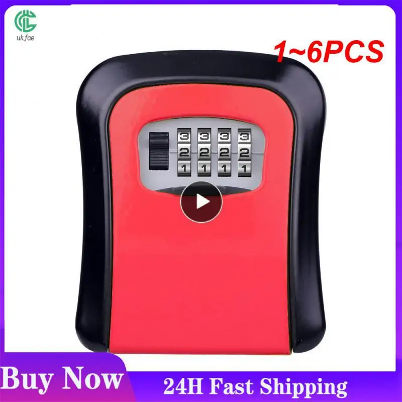 

1-6 шт., коробка-органайзер для хранения ключей