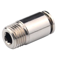 mpoct copper coupling male threaded cylinder connectors pneumatic fitting